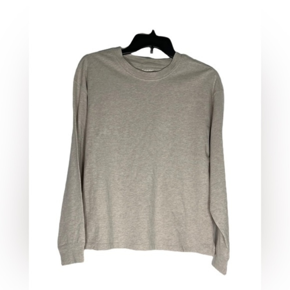 CALVIN KLEIN Long-Sleeve Round-Neck Shirt